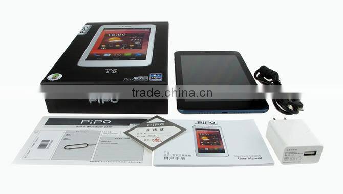 PIPO T6 quad core super slim tablet pc dual sim dual standby phone call tablet