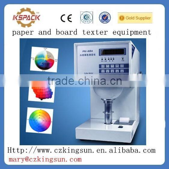 JGTM-06003test machine and instruments of packing/carton box laboratory equipement paper tester/paper color testing machine