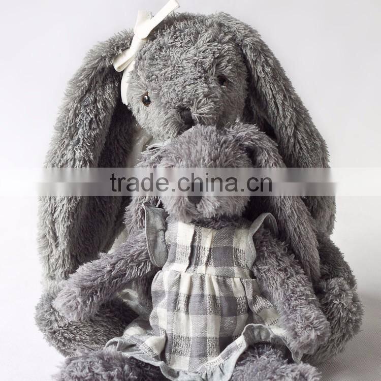 new kids toy for 2015 custom rabbit toys, long ear soft rabbit toys