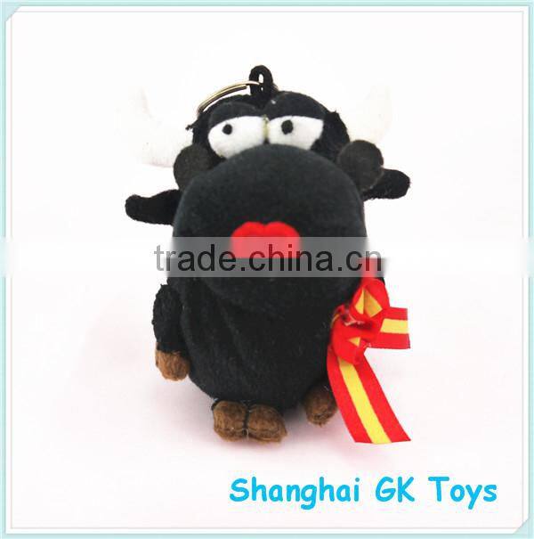 10cm black Monster Keychain