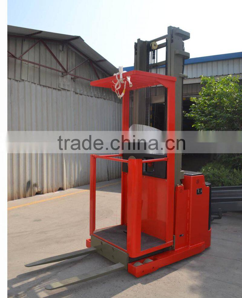 Chinese top battery high level order picker 1000kg with 4500mm lift height THA10 model