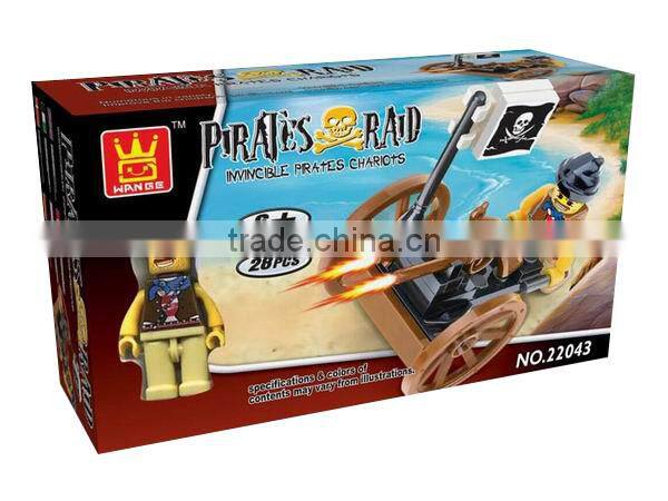 kids pirate play toy set