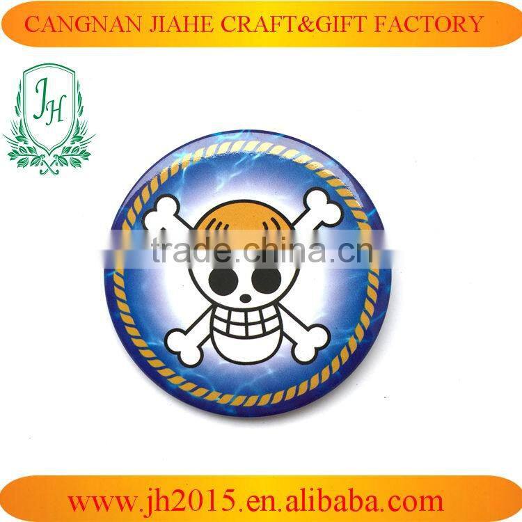 Promotional high quality cheap price custom button badge tin badge maker