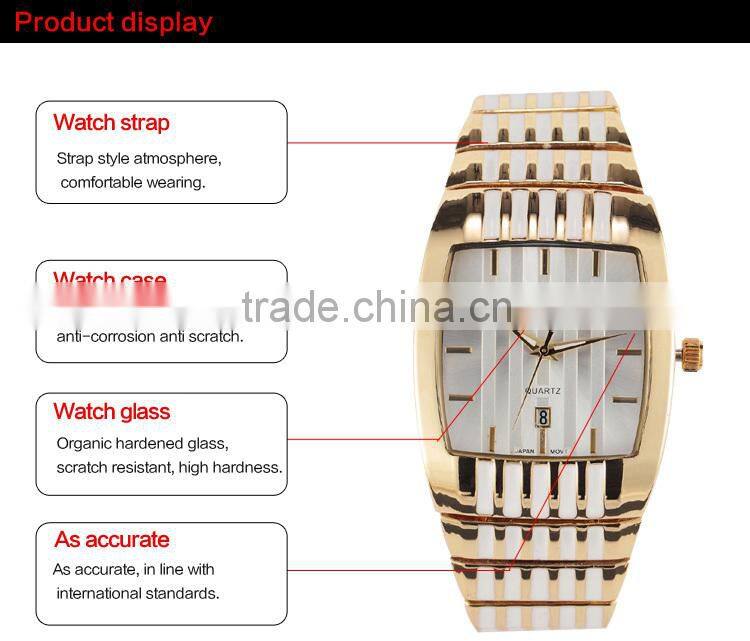 Oulm brand gold alloy watch, women's watch for sale, lady fashion watch