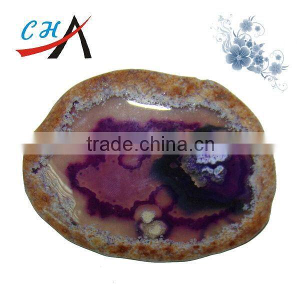 Pink Agate Slices For Sale