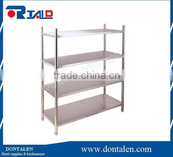 Stainless steel 4-layer shelves/adjustable feet