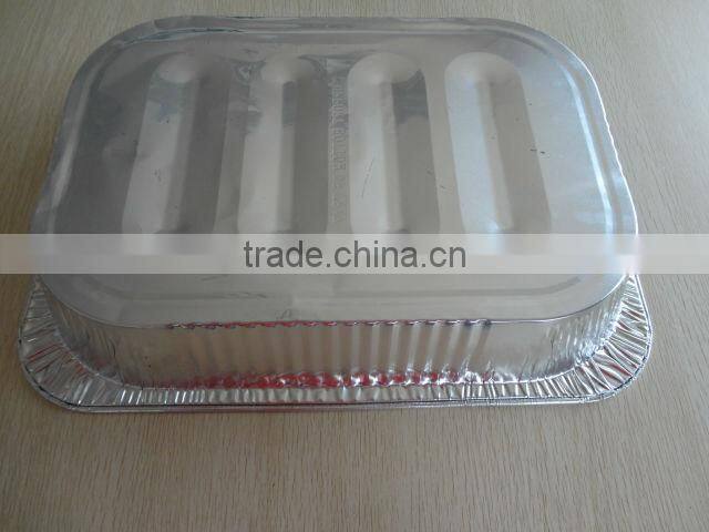 Best-selling of the Disposable Aluminum Foil Rectangle Food Container For Turkey