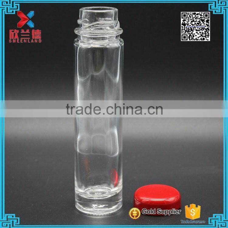65ml Personal small Perfect Wide Mouth Glass Drinking Bottles With tin Lids
