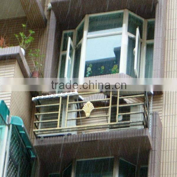 Energy saving and elegant pvc bay window in Guangzhou factory