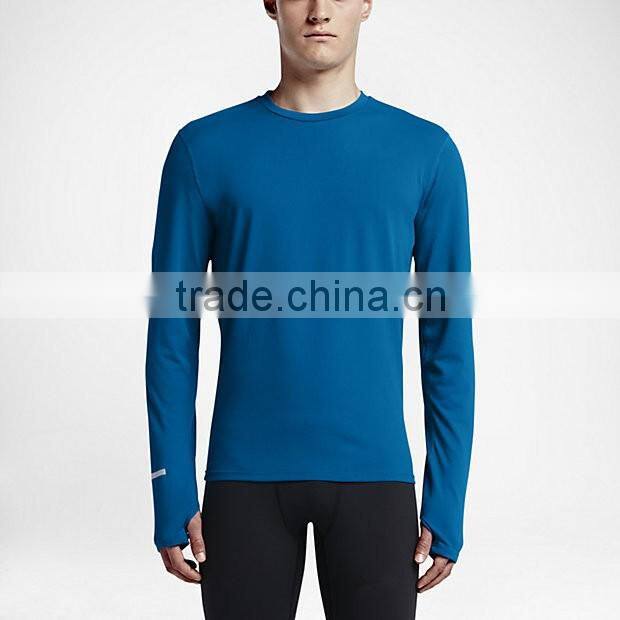 Sports fitness High Quality Men Training Workout shirts/Jogging shirt