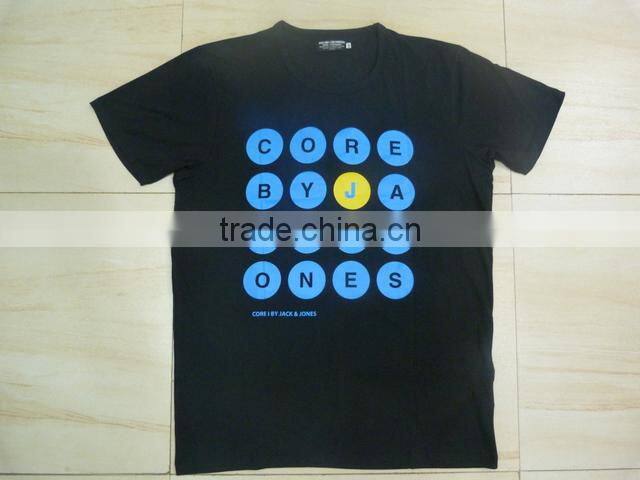 cotton tshirt custom design low MOQ