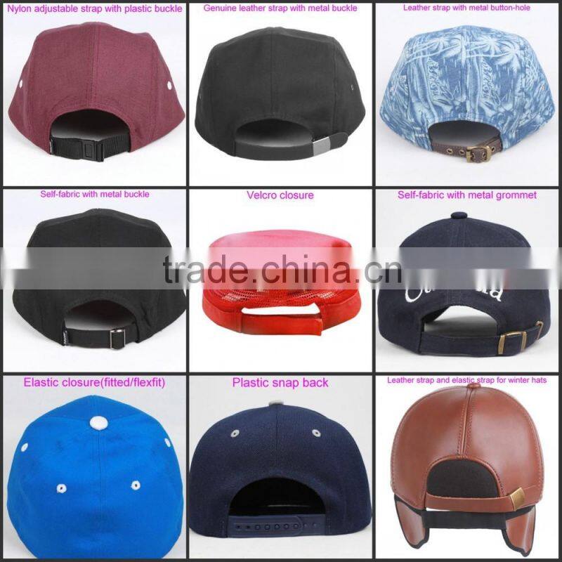 Custom Printed 5 Panels Led Lighted Baseball Caps