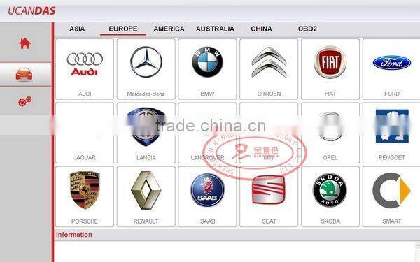 2016 Original Wireless Universal Car Diagnostic Tool UCANDAS VDM Update Online Auto Scanner VDM Newest Version V3.82