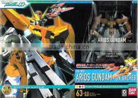 High quality Gundam plastic models as custom made anime figure