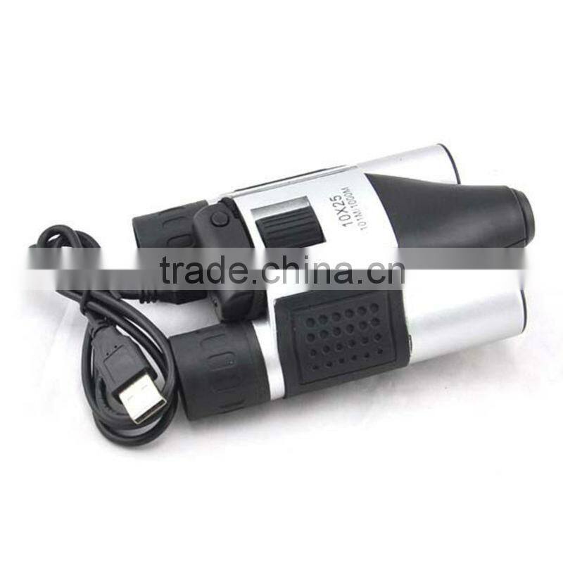 10*25 101-1000 Meters Digital Telescope Camera Video Camcorder with USB Drive