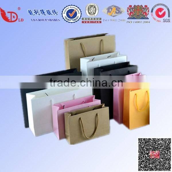 Free Factory Sample ! custom paper bag paper gift bag wholesales