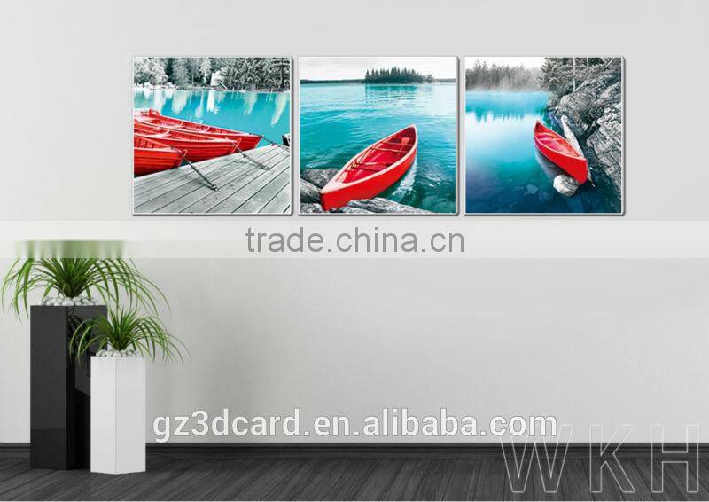 New Material PET 1.5mm No Frame Picture High quality promotional lenticular 3d pictures