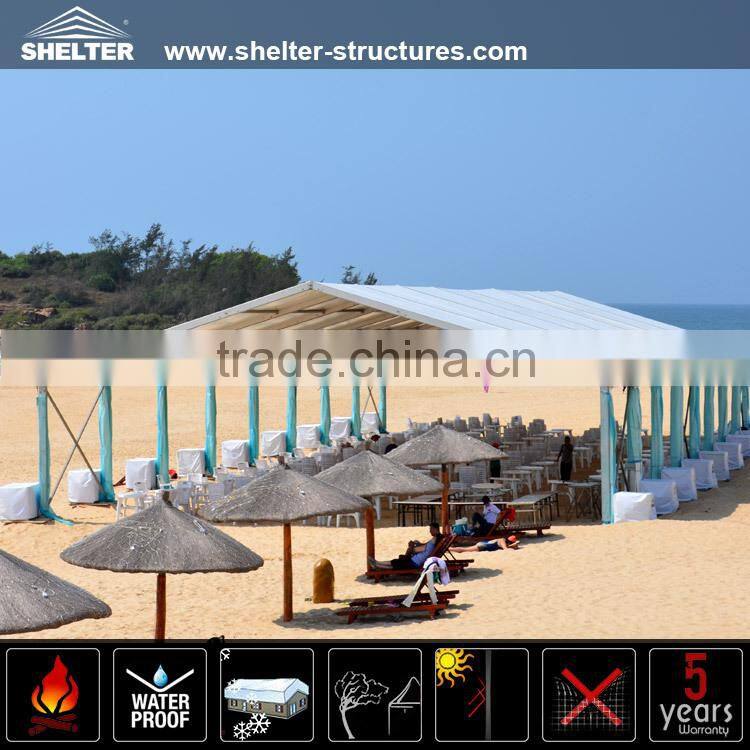outdoor waterproof wedding party tent canopy without side walls for beach shelter