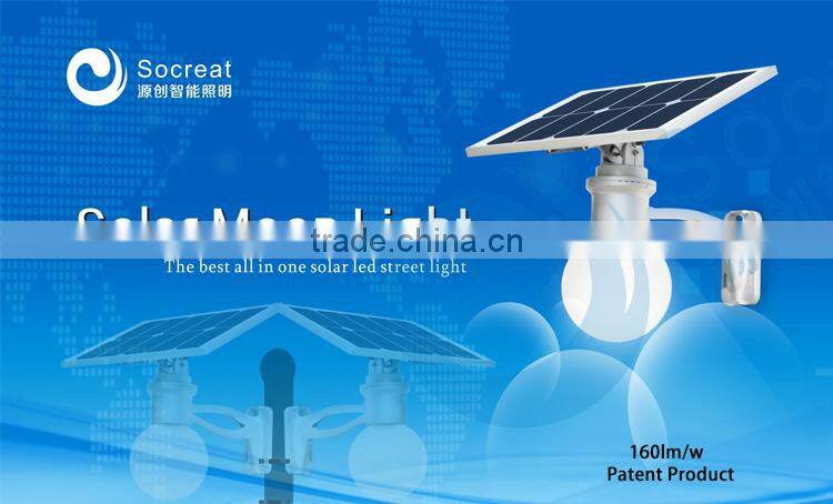 Outdoor Solar park light, solar street light, solargarden lamp, all in one, microwave sensor