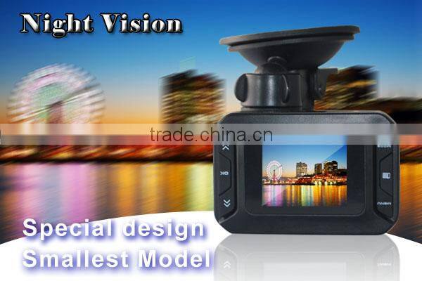 Ultra Mini Car camera front DVR with NTK96550+AR0330 solution hd 720p detective camcorder