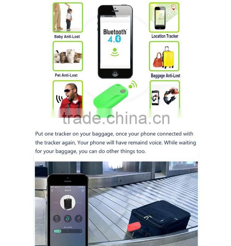 Mini bluetooth key finder for Mobile phone alarm over range GPS child Locator GPS tracker