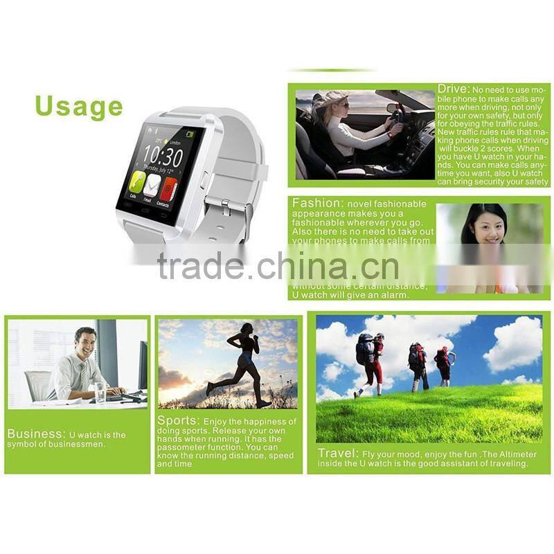 China Factory Supply - 2014 U Watch U8 smart watch cheap price android smart watches