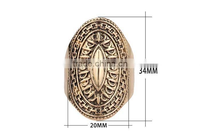 Vintage graven jewelry zinc alloy evil eye latest gold ring designs