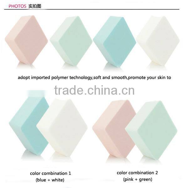 Beauty soft prismatic blender sponge puff, cosmetic make up sponge