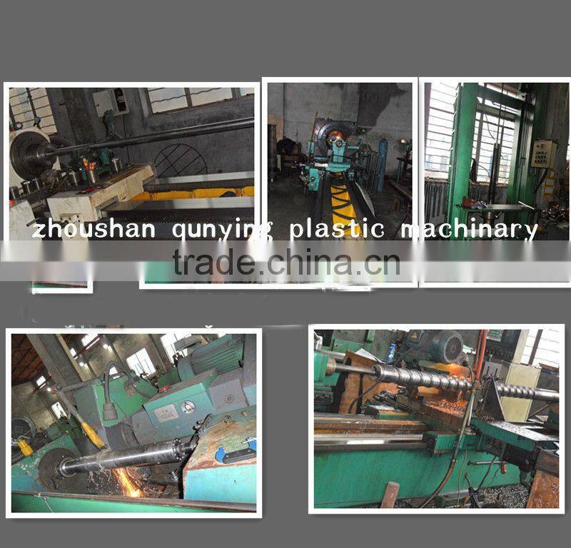 screw barrel tip and ring for plastic machines