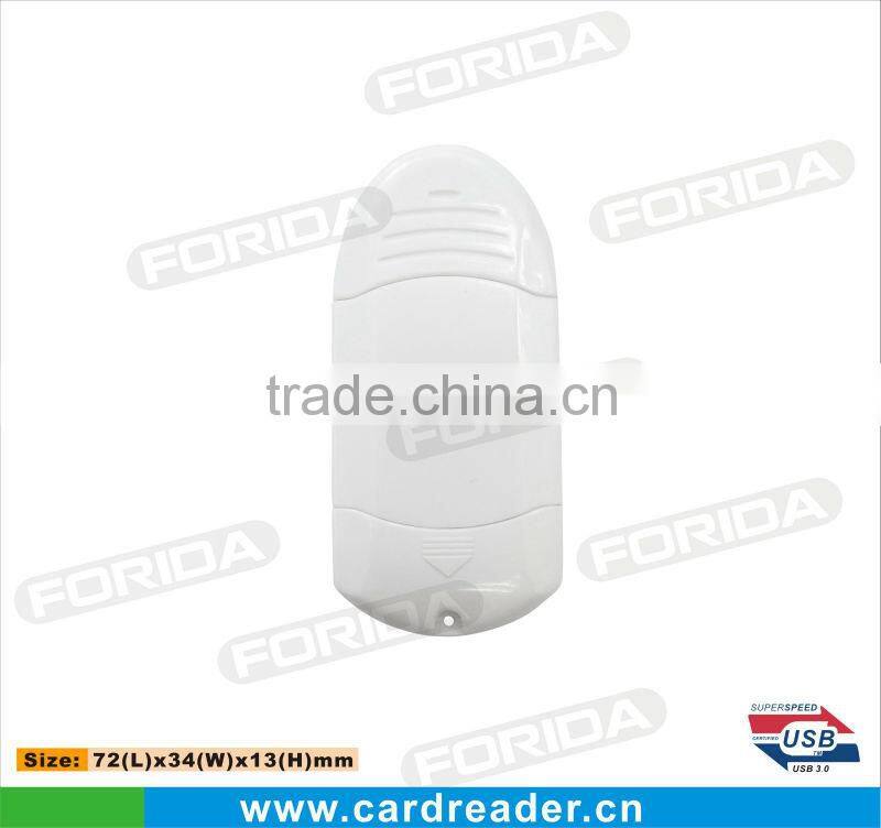 2013 New Style Smart USB3.0 External card reader with LED indicator