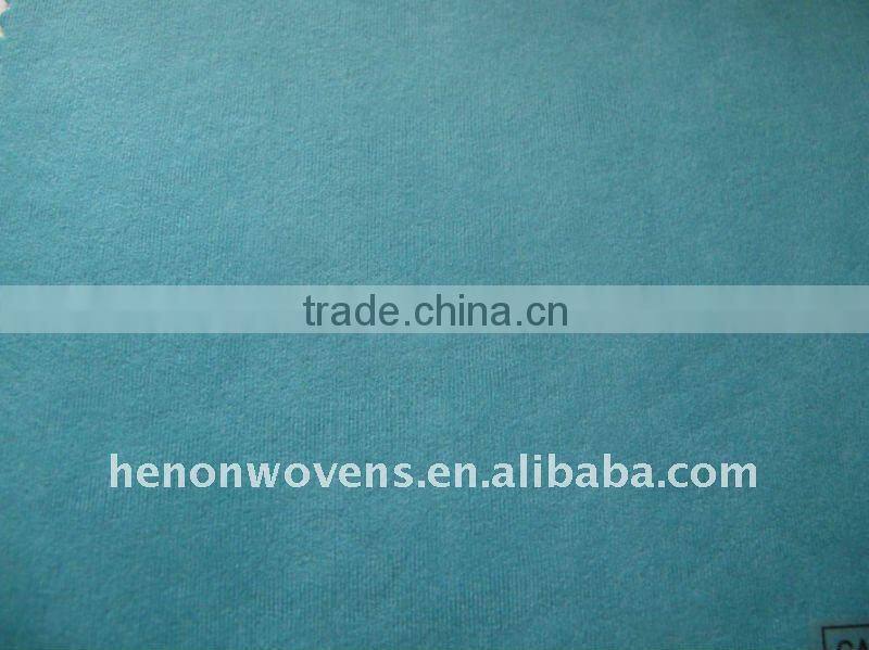 Creped woodpulp Nonwoven fabric