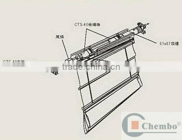 china wholesale roman blind curtain design