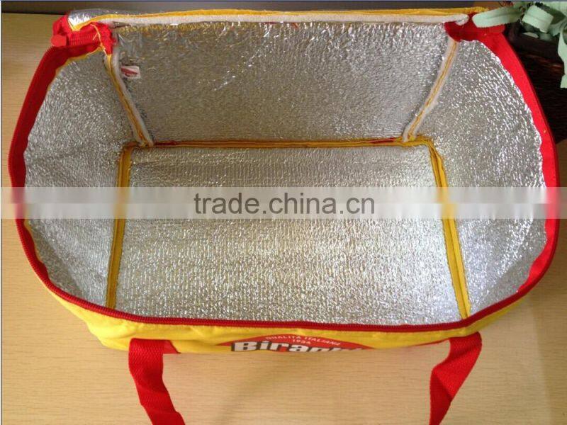 non woven laminated cooler bag without gussets