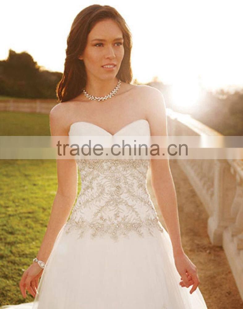 Best Selling turkey istanbul lace long train wedding dress