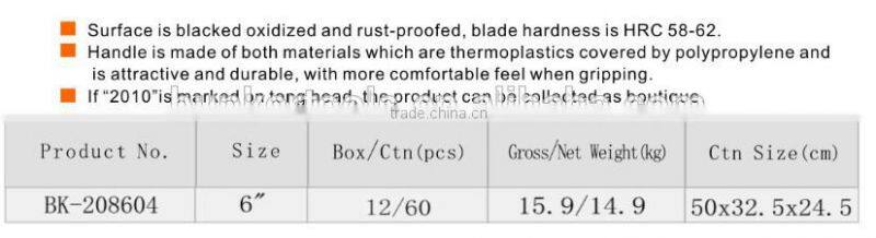 Cr-v type long nose pliers , long nose fishing pliers, long nose pliers with dolphin handle