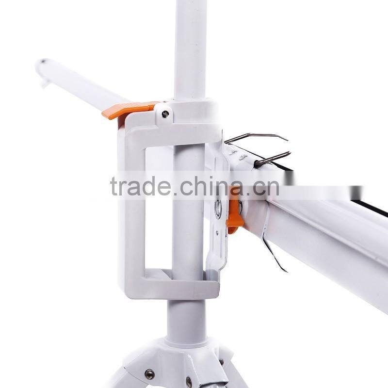 Floor stand tripod portable white screen for projector