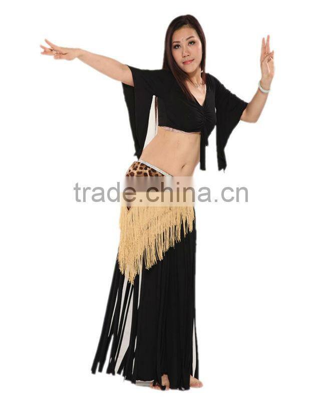 SWEGAL Wholesale belly dance costume,top and skirt dance dress SGBDT13115