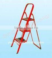 household folding steel ladder wide pedal