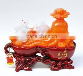 promotion Resin ginseng Ornaments for sale