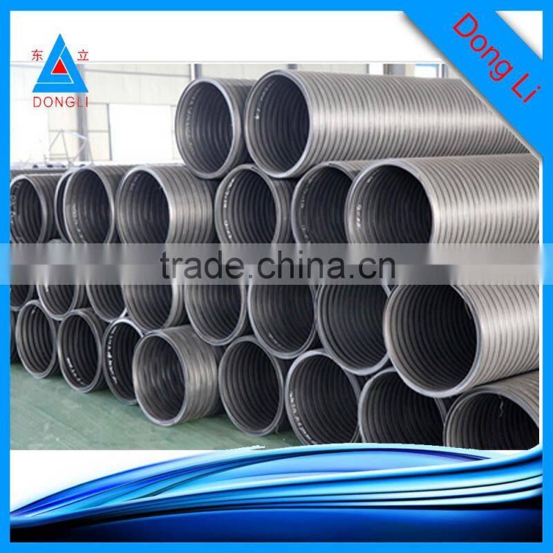 SN8 Socket joint Corrugated HDPE Pipe