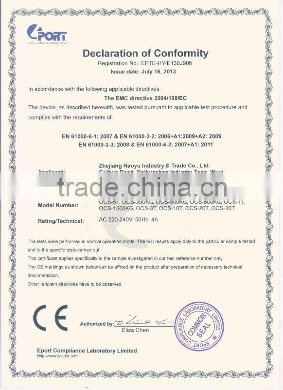Cheapest scale HaoYu,sensitive balance and scalesv