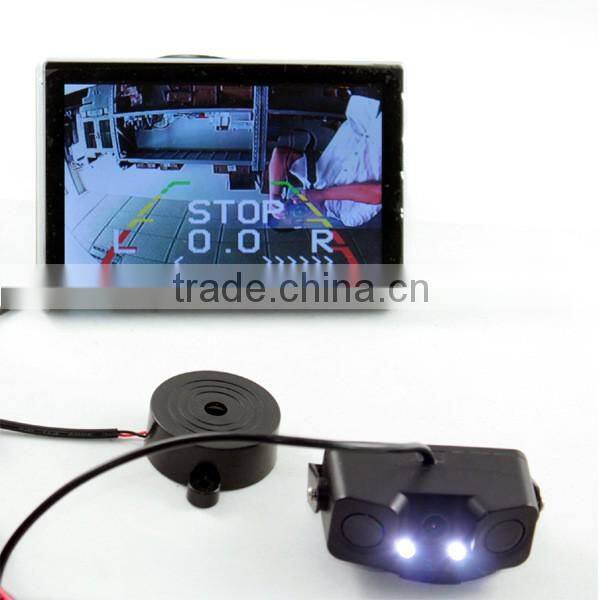 Parking Sensor with Night Vision Reverse Camera and Speaker