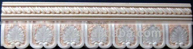 Various wall tile matching bathroom decorative border tiles