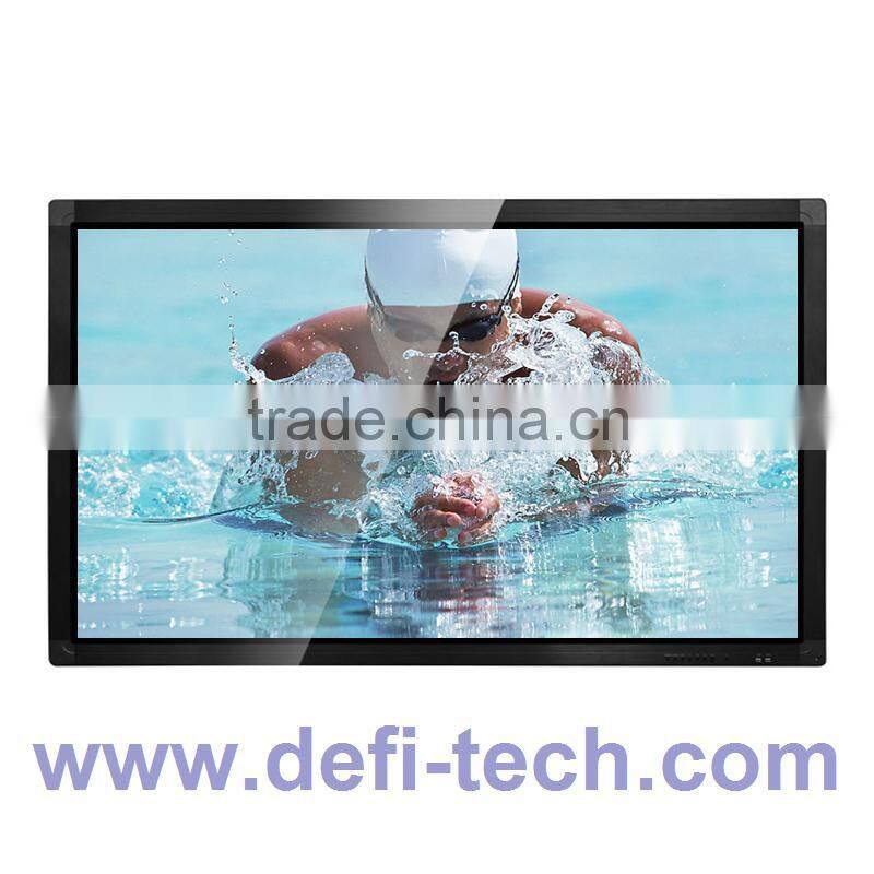 10 points with different size wall mounted touch screen monitor