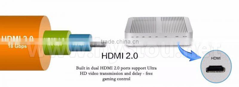 Best mini pcs i5 Fanless computer Windows8.1 OS Intel Quad Core i5 - 4200u 4G RAM, 60G SSD + 160G HDD