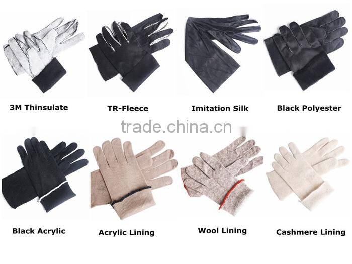 Helilai Hot selling Ladies Unlined Sheep Leather Gloves Women Winter Leather Motorcycle Gloves