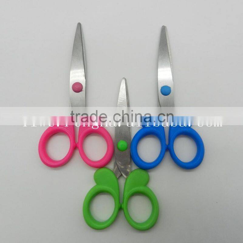 Hot sale childern scissors easy florid student scissor