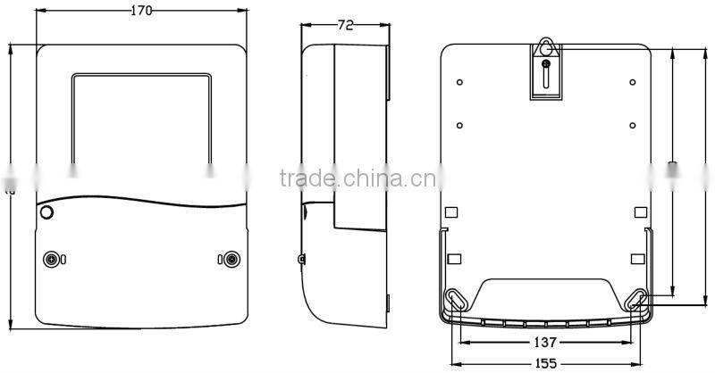 Three Phase Active Electric Meter