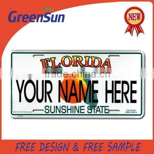 Best quality latest classic car license plate frame