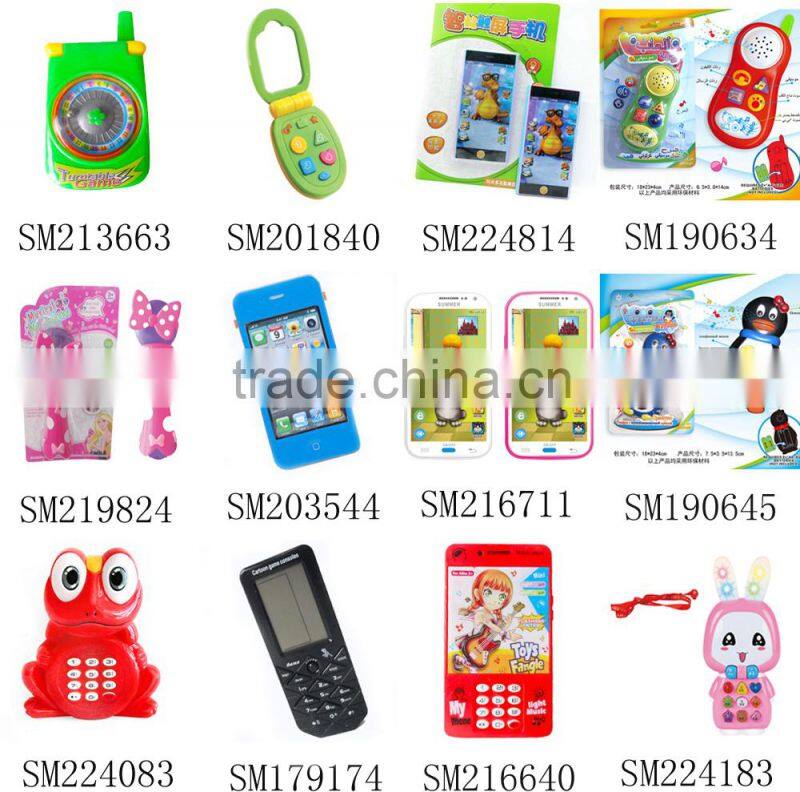 Lovely plastic mobile phone toy for kids